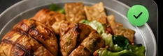 Menu ayam tempe